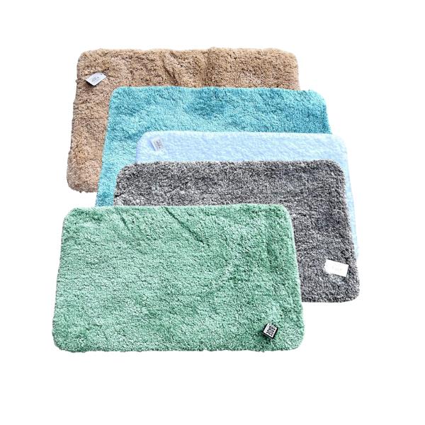 Assorted Colours Thick Bath Mat - 50cm x 80cm