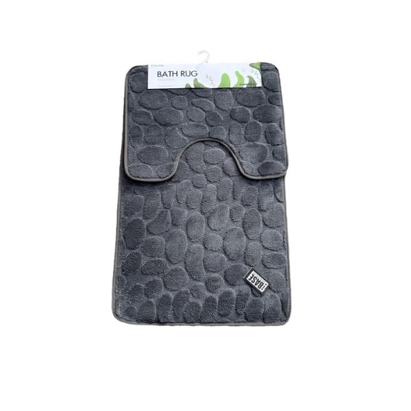 2 Pack Bathroom Mat Set - 50cm x 80cm & 50cm x 40cm