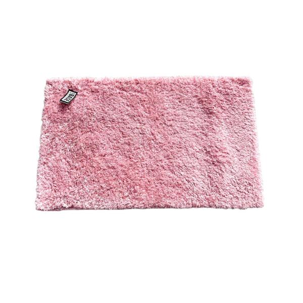 Assorted Colours Shaggy Bath Mat - 50cm x 80cm