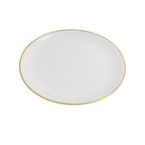 Load image into Gallery viewer, Gold Rim Round Platter - 35cm
