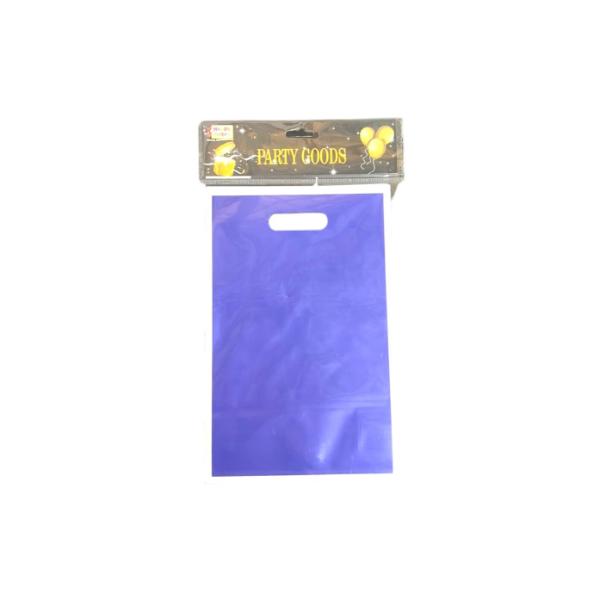 10 Pack Assorted Solid Colour Loot Bags - 16cm x 25cm