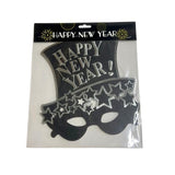 Load image into Gallery viewer, 2 Pack Gold Or Silver Large NYE Mask
