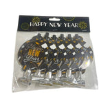 Load image into Gallery viewer, 6 Pack Gold Or Silver NYE Party Blowers
