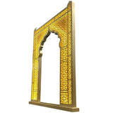 Load image into Gallery viewer, Gold Traditional Led Doorway Stand - 100cm x 80cm
