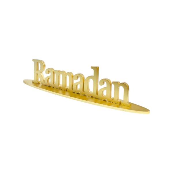 Gold Ramadan Board Table Top Decor