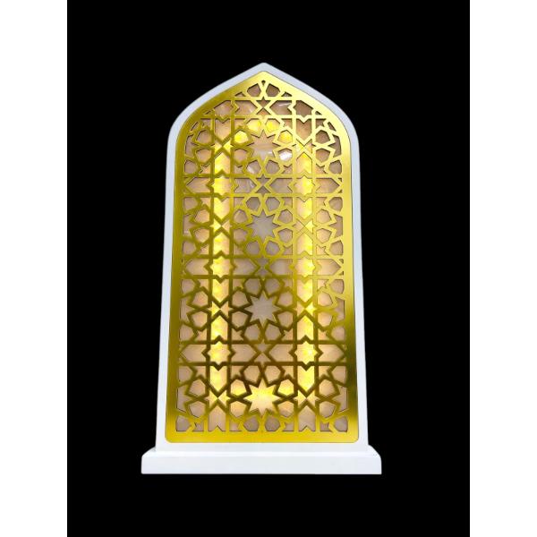 White Gold Led Door Arch - 62cm