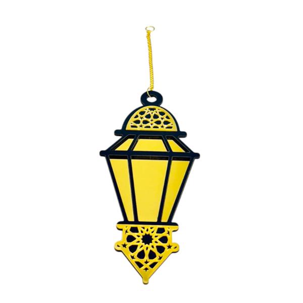 Assorted Ramadan Gold & Black Hanging Decor - 25cm