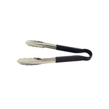 Load image into Gallery viewer, Stainless Steel Tong With Black Silicon Handle - 22cm
