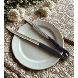Load image into Gallery viewer, Stainless Steel Tong With Black Silicon Handle - 35cm
