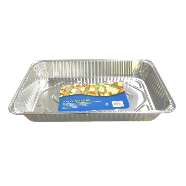 Rectangle Foil Tray - 43.1cm x 2.8cm x 7.2cm