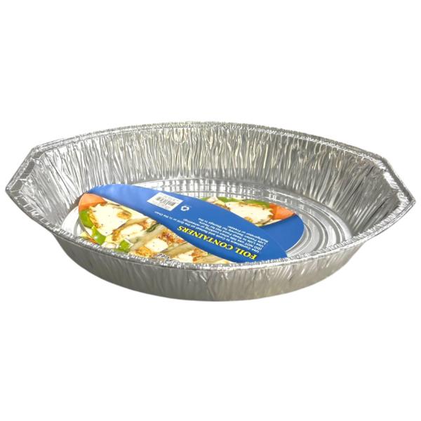 Oval Foil Tray - 46.8cm x 33cm x 8.5cm