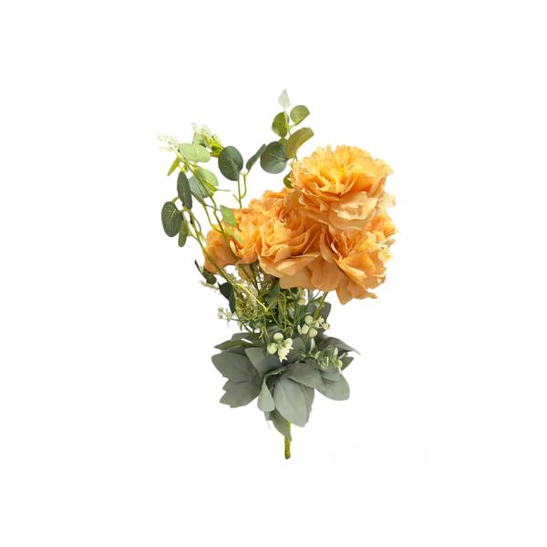 Wild Peony 11 Heads Bouquet - 53cm