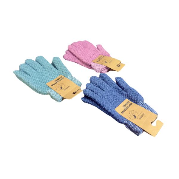 Assorted Colours Bath Gloves