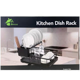 Load image into Gallery viewer, Black Dish Drying Tray - 42cm x 30cm x 25.5cm

