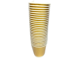 Load image into Gallery viewer, 25 Pack Gold Double Wall Coffee Cup - 230ml
