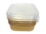Load image into Gallery viewer, 6 Pack Square Bowl With Lid - 750ml
