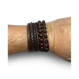 Load image into Gallery viewer, Blue Face Mens Republic Watch Set With 4 Bracelets
