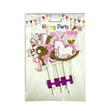 Load image into Gallery viewer, Its A Girl Or Its A Boy Rocking Horse Cake Toppers

