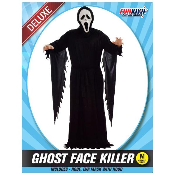 Deluxe Child Ghost Face Scream Costume