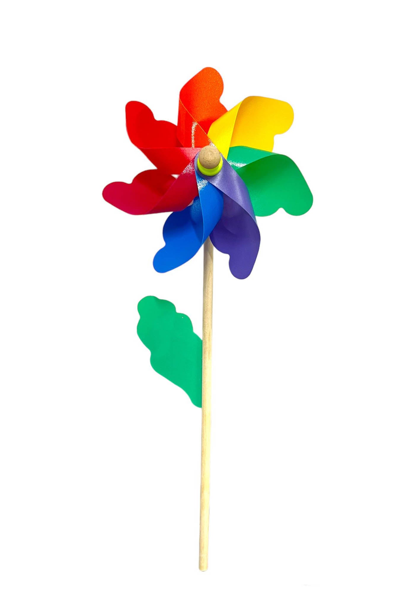 Plastic & Wooden Ready Made Windmill - 18cm