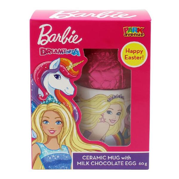 Barbie Chocolate Egg With Mug - 60g