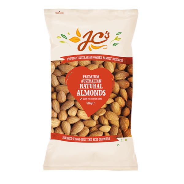 Australian Natural Almonds - 500g