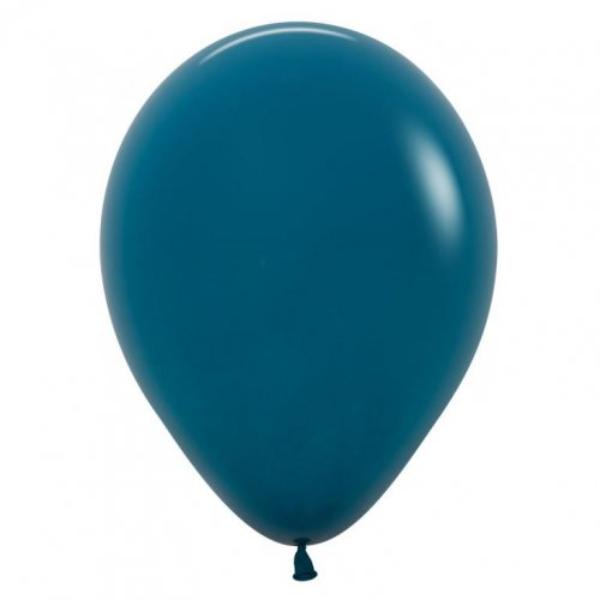 25 Pack Sempertex Deep Teal Fashion Balloon - 30cm