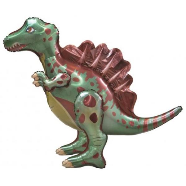 Standing Airz Spinosaurus Foil Balloon - 72cm x 69cm x 33cm