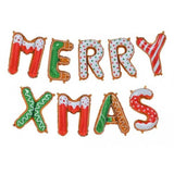 Load image into Gallery viewer, Multi Colour Merry Xmas Straw &amp; Ribbon - 1.4cm
