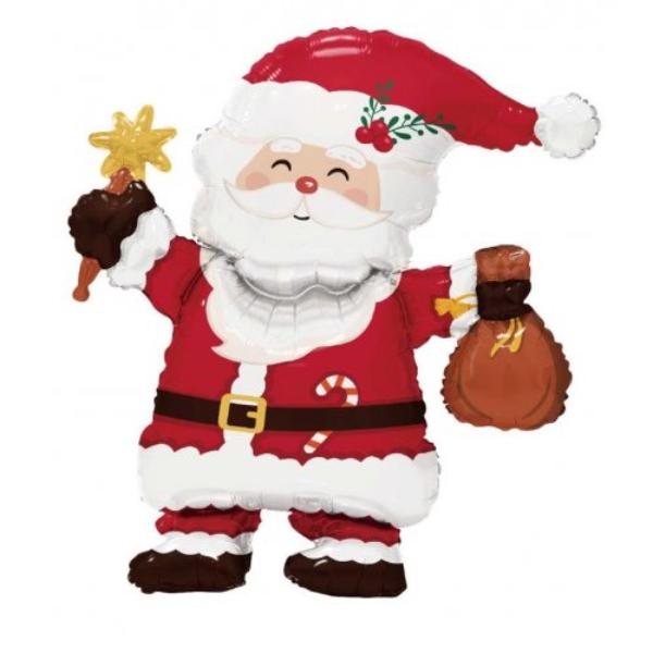 Standing Airz Santa Claus Balloon - 76cm