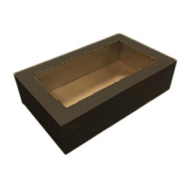 2 Pack Extra Small Black Grazing Box