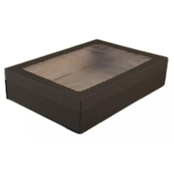 2 Pack Medium Black Grazing Box