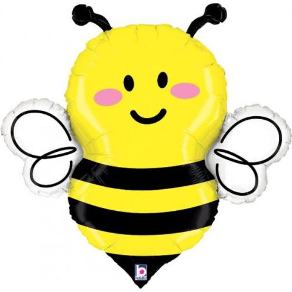 Just Bee Shape Foil Balloon - 86cm