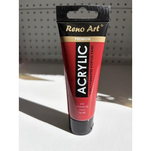 Crimson Red Premium Acrylic Paint - 75ml