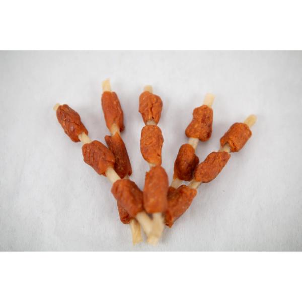 Chicken Jerky Triple Kebabs - 90g