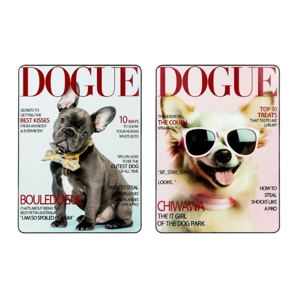 Wall Dogue Print - 40cm