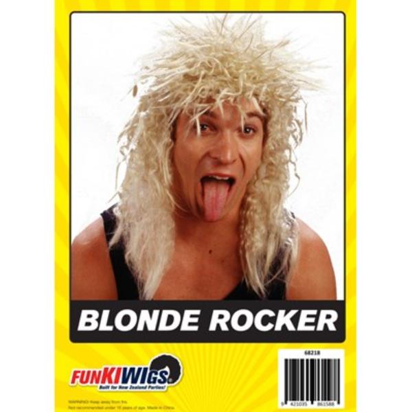 Blonde Rocker Wig