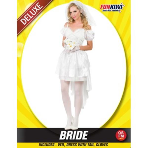 Deluxe Bride Costume - OSFM