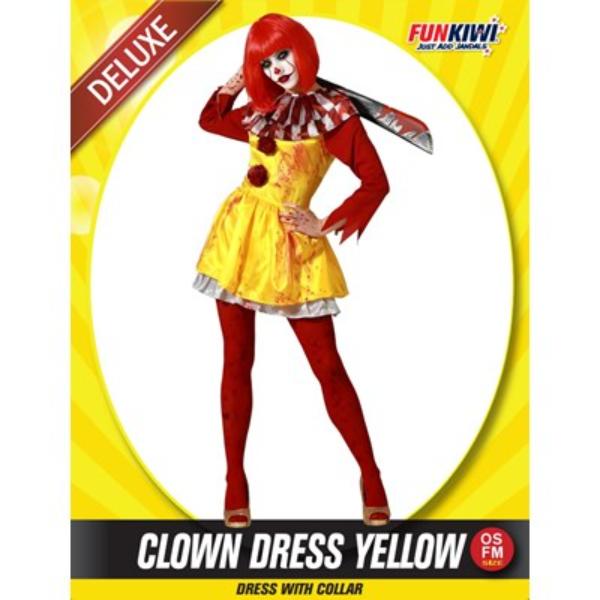 Yellow Clown Dress