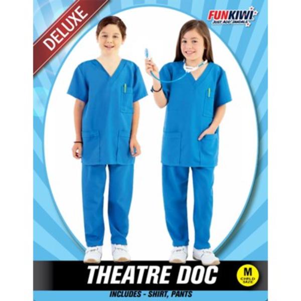 Kids Theatre Doctor Costume