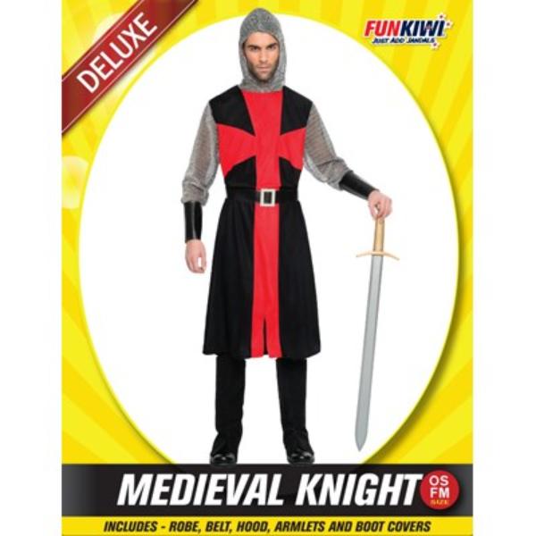 Adults Medieval Knight Man Costume
