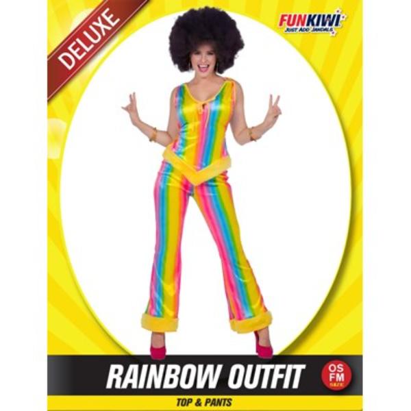 Deluxe Women Rainbow Outfit - OSFM