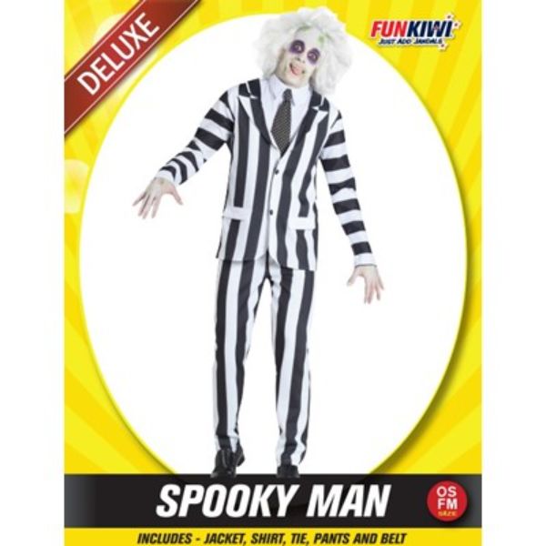 Adult Spooky Man Costume - OSFM