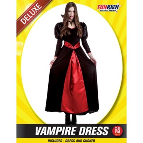 Adult Vampire Dress Costume - OSFM