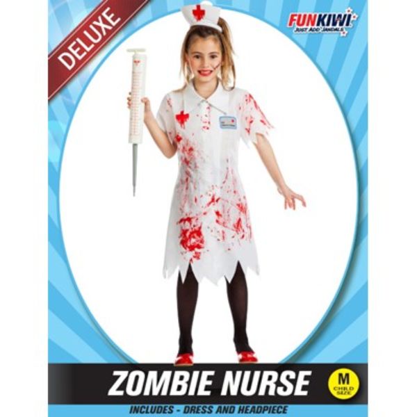Zombie Nurse Child Costume - Medium