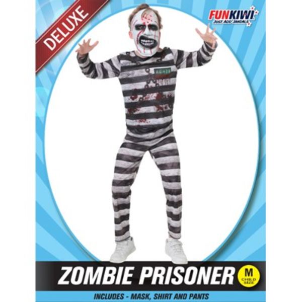 Zombie Prisoner Child Costume - Medium