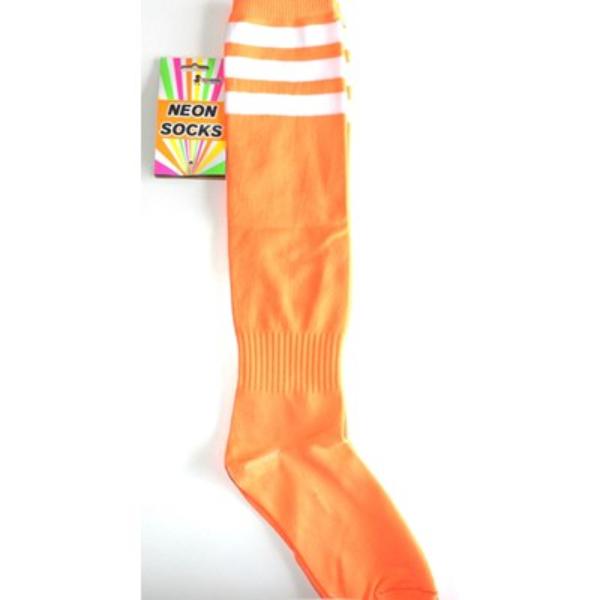 Neon Orange Socks