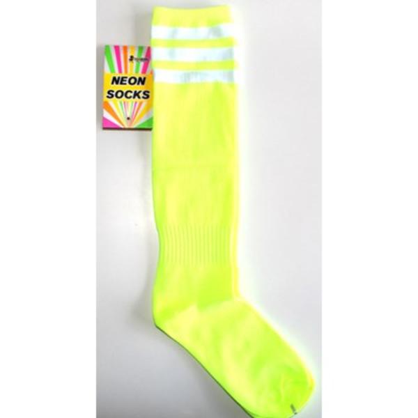 Neon Yellow Socks