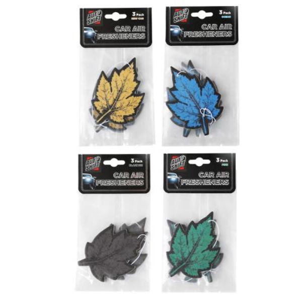 3 Pack Air Freshener Leaf