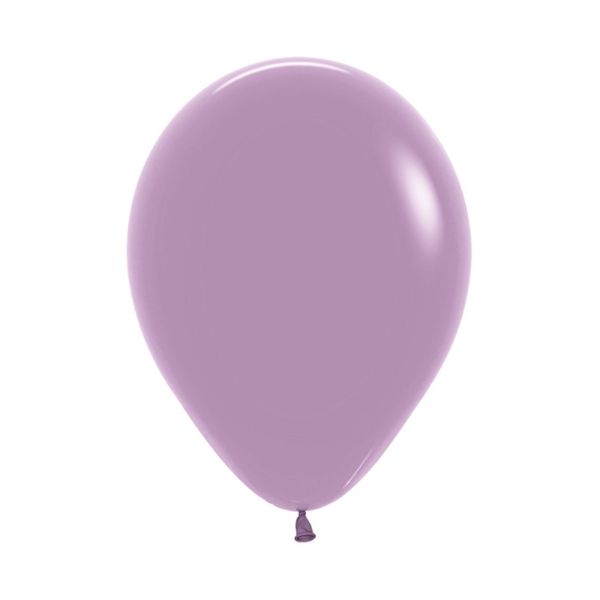 50 Pack Sempertex Pastel Dusk Lavender Latex Balloons - 12cm